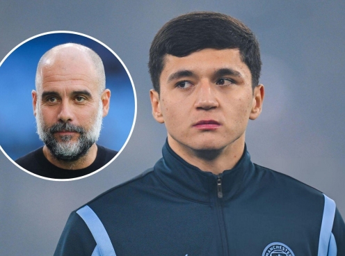 Pep Guardiola: 'Tôi nói gì Khusanov chỉ cười thôi'