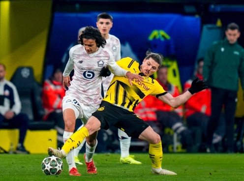 Dortmund hòa kịch tính Lille, đánh mất lợi thế trận lượt về