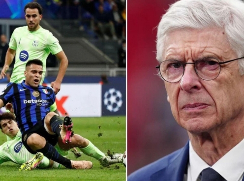 Wenger lên tiếng thẳng thừng về tranh cãi ở trận Inter vs Barca