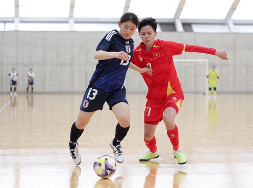 Trực tiếp futsal nữ Việt Nam 0-1 Nhật Bản: Cố gắng gỡ hoà