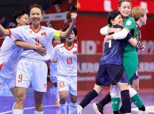 Trực tiếp futsal nữ Việt Nam vs Nhật Bản, 10h00 hôm nay 13/5