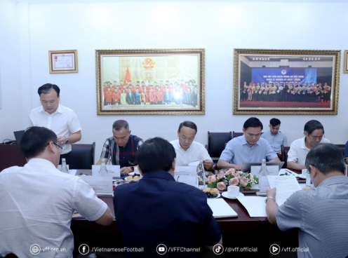 Những hình ảnh về cuộc họp giữa VFF và Cục Cảnh Sát Hình Sự để chống tiêu cực