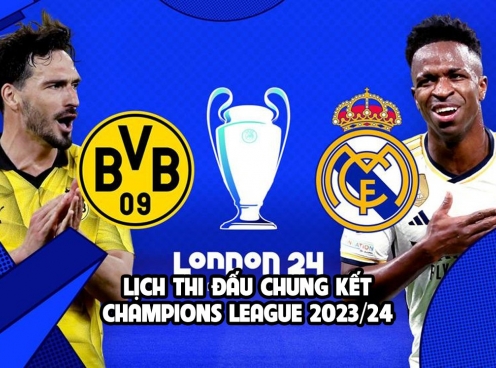 Real Madrid vs Dortmund: Chung kết cúp C1 đá khi nào?