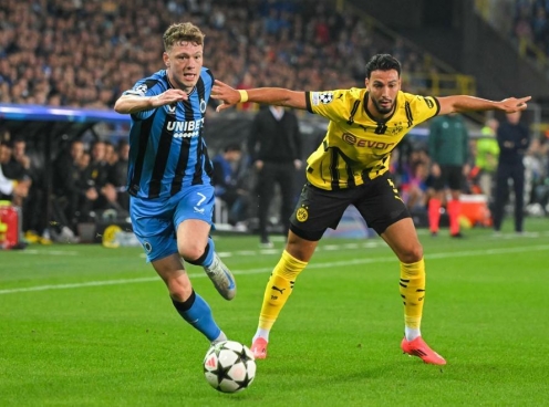 Trực tiếp Club Brugge 0-0 Dortmund: Đôi công hấp dẫn