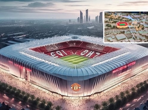 MU phá bỏ Old Trafford, công bố diện mạo mới toanh