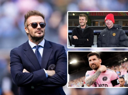 Beckham gặp Sir Alex để tìm thành công cho Inter Miami