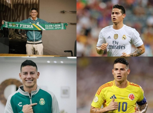 James Rodríguez chính thức có đội bóng mới, được cấp 14 vệ sĩ