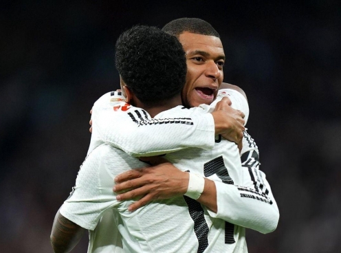 Trực tiếp Real Madrid 4-1 Las Palmas: Mbappe hụt hattrick