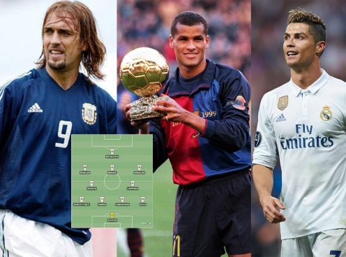 Đội hình tuổi Tỵ hay nhất mọi thời đại: Ronaldo kết hợp Rivaldo