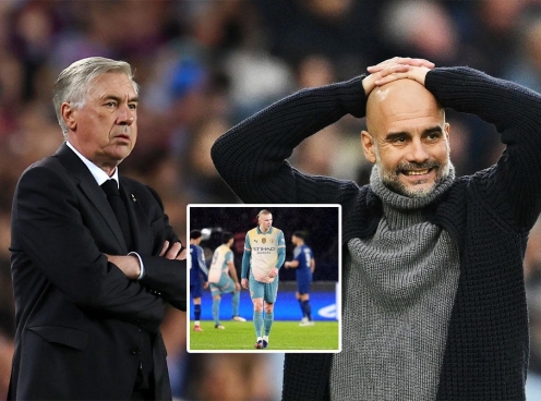 Carlo Ancelotti: 'Ừ, Man City bị loại thì tốt'