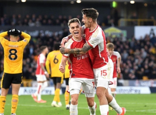 Trực tiếp Arsenal 0-0 Wolves: Pháo thủ kiểm soát