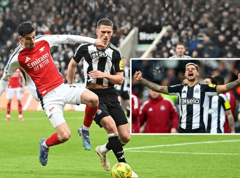 Bruno Guimaraes: 'Newcastle đã thắng Arsenal trước khi bóng lăn'