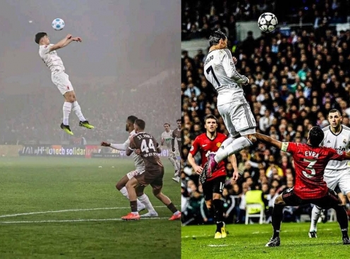 Cầu thủ 19 tuổi bật nhảy 'ma thuật' cao hơn Ronaldo?