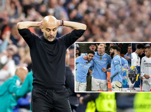 Pep Guardiola bị kêu gọi rời Man City khi thua Real Madrid