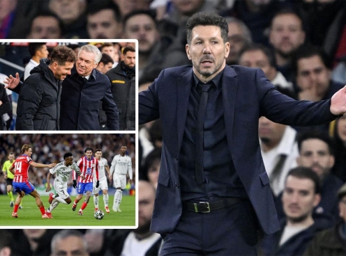 Simeone: 'Atletico sẽ ngược dòng trước Real vào tuần tới'