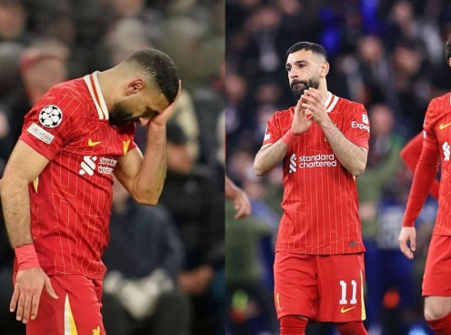 Salah khóc khi Liverpool bị loại khỏi C1, giọt nước mắt chia ly?