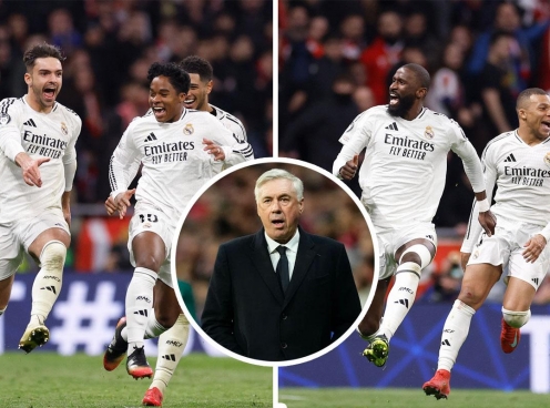 Ancelotti thừa nhận Real Madrid kiệt sức và thắng may mắn