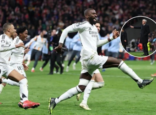 Ancelotti suýt loại Rudiger khỏi danh sách đá penalty của Real Madrid