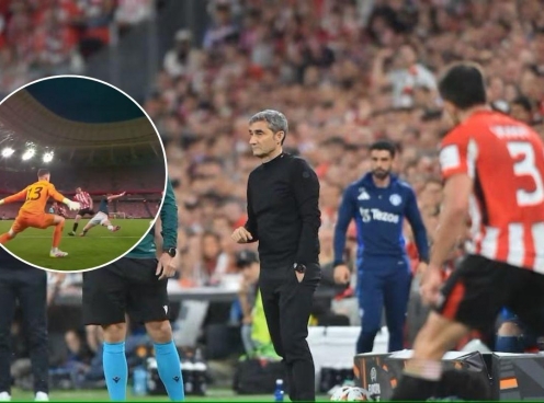HLV Bilbao: 'Phạt đền là rõ ràng, nhưng thẻ đỏ thì quá nặng'