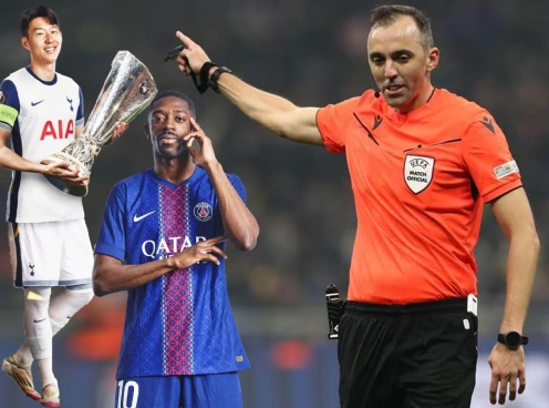 Xác định trọng tài chính trận Siêu Cúp châu Âu 2025 giữa PSG và Tottenham