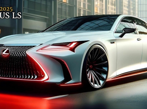 Lexus ES 2025 bất ngờ lộ ảnh thực tế trước thềm ra mắt thị trường