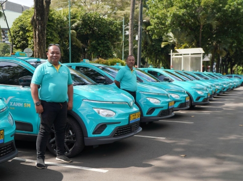 Hãng taxi Việt chính thức lăn bánh tại Indonesia