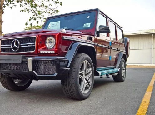 Mercedes-Benz G63 AMG màu Tomato Red: Màu sơn hơn 1 tỷ đồng từng gây chấn động giới mê xe Việt