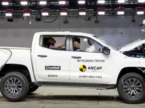 Mitsubishi Triton 2025 lập kỷ lục: Bán tải hai cầu đầu tiên đạt 5 sao ANCAP theo tiêu chí mới