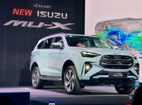 Isuzu mu-X 2025 ra mắt tại Việt Nam: Nâng cấp thiết kế, giữ vững triết lý tiết kiệm