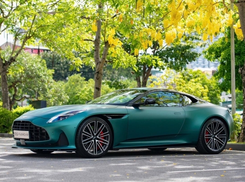 Aston Martin DB12 đầu tiên tại Việt Nam 'bốc hơi' 9 tỷ chỉ sau 600km lăn bánh