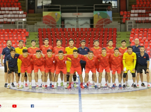ĐT futsal Việt Nam trở lại tập luyện, sẵn sàng hướng đến SEA Games 31