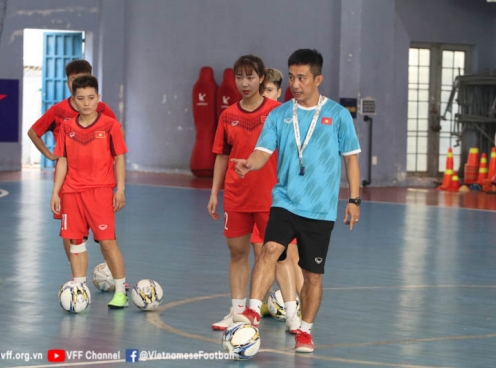 ĐT futsal nữ Việt Nam đổi kế hoạch tập huấn trước SEA Games 31