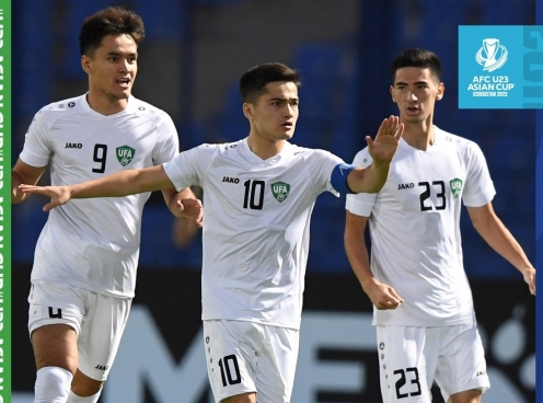 Hủy diệt Qatar, U23 Uzbekistan chính thức vào tứ kết với ngôi nhất bảng