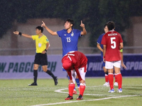 Thắng tưng bừng Indonesia, ĐT Thái Lan khởi đầu hoàn hảo ở AFF Cup nữ
