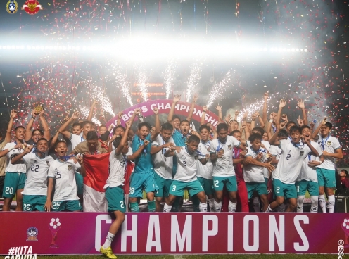 U16 Indonesia nhận 'mưa tiền thưởng' sau chức vô địch Đông Nam Á
