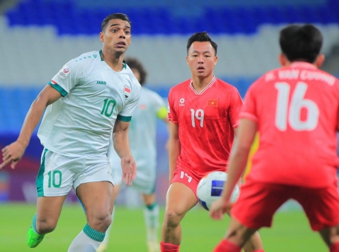 Trực tiếp U23 Việt Nam 0-1 U23 Iraq: Bàn thua đáng tiếc