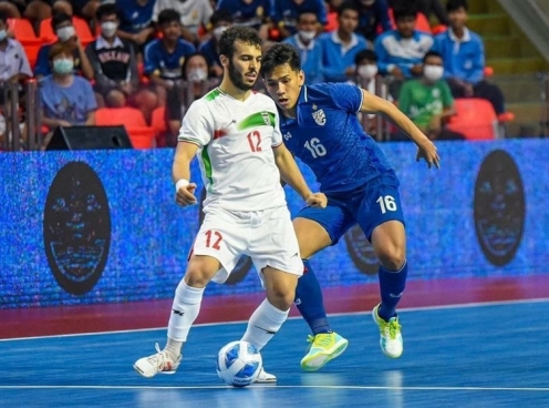 Trực tiếp futsal Thái Lan 0-1 Iran: Bàn thắng rất sớm