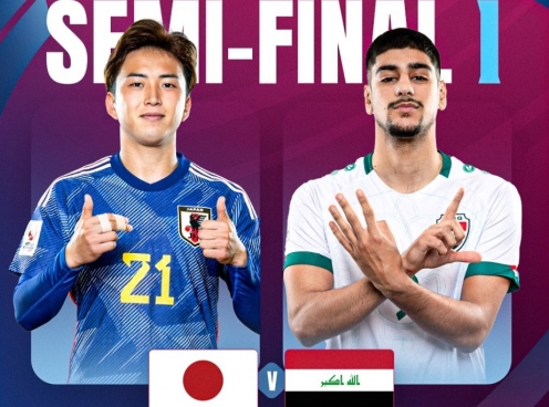 Trực tiếp U23 Iraq vs U23 Nhật Bản: Không khoan nhượng
