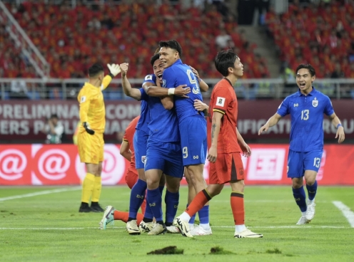 Trực tiếp Trung Quốc 1-1 Thái Lan: Căng như dây đàn