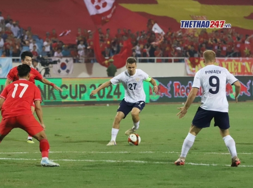 Trực tiếp Việt Nam 0-0 Nga: Nhập cuộc hứng khởi