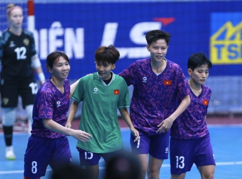 Trực tiếp futsal nữ Việt Nam vs Myanmar, 15h00 hôm nay 17/11