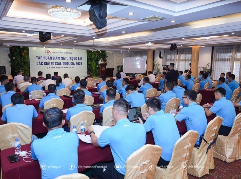 VFF tập huấn Giám sát, Trọng tài các giải Futsal quốc gia