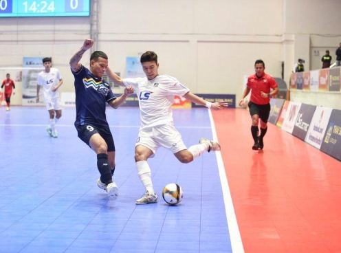 Thái Sơn Nam thị uy sức mạnh ở giải futsal VĐQG