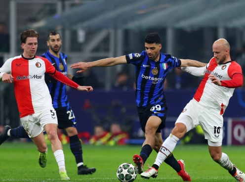 Khuất phục Feyenoord, Inter Milan điền tên vào tứ kết C1