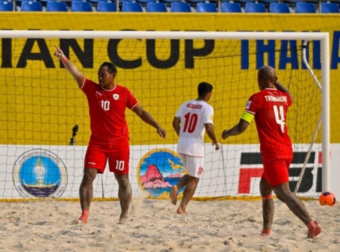 Indonesia thua khó tin 2-12 trước Iran ở giải châu Á