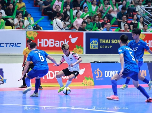 Kết quả lượt 5 giải futsal VĐQG: Thái Sơn Bắc áp sát ngôi đầu