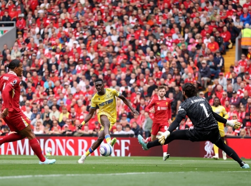 Trực tiếp Liverpool 0-1 Crystal Palace: Bất ngờ cực lớn