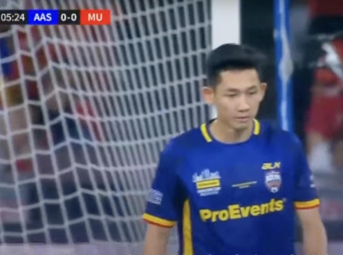 Trực tiếp ASEAN All-Stars 0-0 MU: Hai Long quá hay