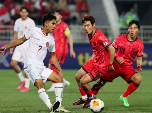 Bảng J vòng loại U23 châu Á 2026: Indonesia đại chiến Hàn Quốc
