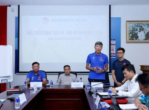 Chuyên gia Nhật Bản quyết tâm giúp Việt Nam có HLV giỏi